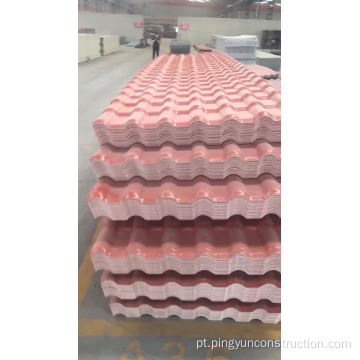 telha de telhado sintética do Terracotta da isolação térmica